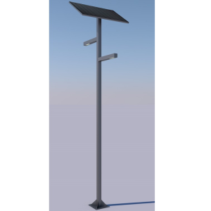 Fotovoltická lampa SLK-N Double (2x15 W)