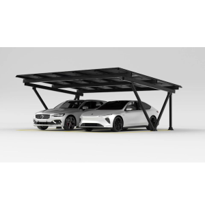 ezShade 2.0 Carport aluminium, black